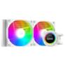 Жидкостная система охлаждения ID-Cooling SL240 XE WHITE /LCD SCREEN /300W /all Intel /all AMD
