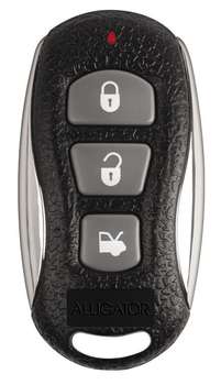 Сигнализация автомобильная ALLIGATOR Автосигнализация A-3s без обратной связи брелок без ЖК дисплея