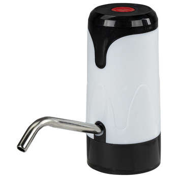 Помпа для воды SONNEN электрическая EWD121W, 1,2 л/мин, АККУМУЛЯТОР, АДАПТЕР, пластик, 455218