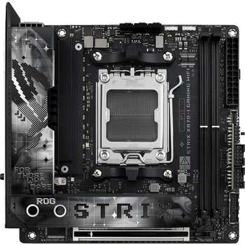 Материнская плата ASUS ROG STRIX X870-I GAMING WIFI AM5 mini-ITX 2xDDR5 PCIEx16 2xM.2 3xUSB-C HDMI 2.5GLAN Wi-Fi 7