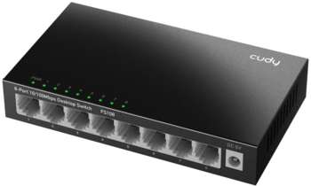 Коммутатор CUDY FS108  8x100Мбит/с неуправляемый