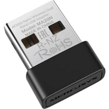 Сетевая карта MERCUSYS Сетевой адаптер Wi-Fi MA20N AC650 USB 2.0  1ант.