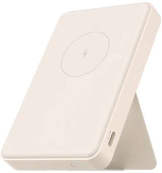 Аксессуар для планшета Xiaomi Мобильный аккумулятор BHR9074GL 6000mAh Qi 15W 2.4A USB-C беспров.зар. бежевый