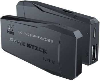 Игровая приставка KINGPRICE Игровая консоль Stick R1 черный