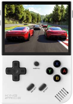 Игровая приставка KINGPRICE Игровая консоль Portable Zeus серый