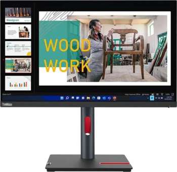 Монитор Lenovo 23.8" ThinkVision P24q-30 черный IPS LED 16:9 HDMI матовая HAS Piv 1000:1 300cd 178гр/178гр 2560x1440 60Hz DP Quad 2K  USB 5.7кг