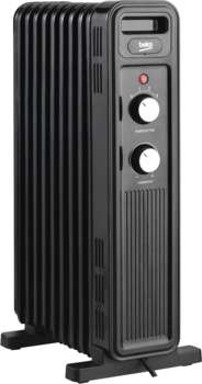 Обогреватель BEKO Радиатор масляный Winter Range RHO 6320 B 2000Вт черный