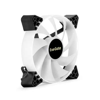 Кулер EXEGATE EX295968RUS Вентилятор 12В DC с подсветкой EX12025H3P4PYH-PWM.ARGB