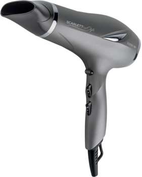 Фен для волос SCARLETT Фен SC-HD70I25 2200Вт серый