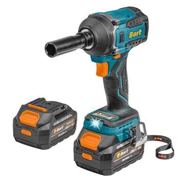 Шуруповерт BORT ГАЙКОВЕРТ АККУМУЛЯТОРНЫЙ BSR-21U  [93418477] { 800 Нм, 0-2700 об/мин, акб Li-Ion, аккумуляторная система Makita 18V LXT 18 В, вес 1.4 кг }