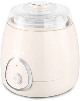 Йогуртница KITFORT КТ-6399 15Вт 1б. 1000мл бежевый