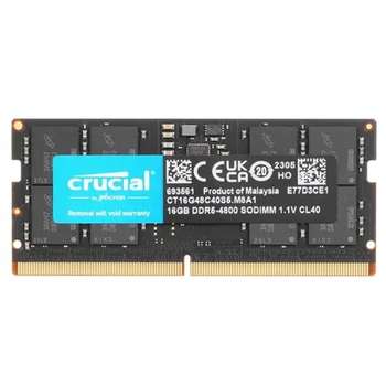 Оперативная память Crucial DDR5 16Gb 4800MHz CT16G48C40S5 CL40 SO-DIMM
