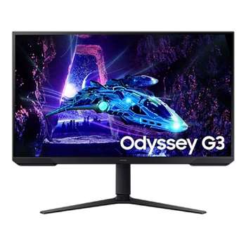 Монитор Samsung LCD 32" Odyssey G3 S32DG300EI черный {VA 1920x1080 180Hz 16:9 HDMI M/M TV матовая HAS Pivot 3000:1 250cd 178/178 DP FHD 5.6кг}