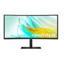 Монитор Samsung LCD 34" S34C650UAI ViewFinity S6 черный {VA 3440x1440 100Hz 5ms 21:9 полуматовая 350cd 178/178 DisplayPort USB M/M}