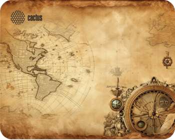 Аксессуары для мыши CACTUS Коврик для мыши Vintage map 250x200x3мм