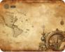 Аксессуары для мыши CACTUS Коврик для мыши Vintage map 250x200x3мм