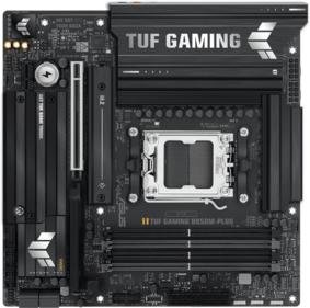 Материнская плата ASUS TUF GAMING B850M-PLUS Socket AM5 AMD B850 4xDDR5 mATX AC`97 8ch 2.5Gg RAID+HDMI+DP