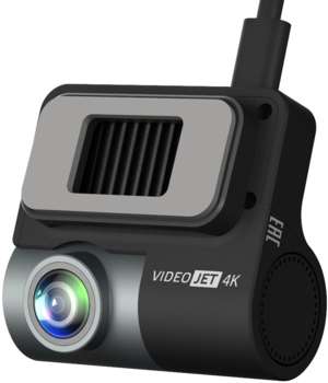 Автомобильный видеорегистратор SILVERSTONE F1 Видеорегистратор VideoJet II 4K черный 8Mpix 2160x3840 2160p 140гр.