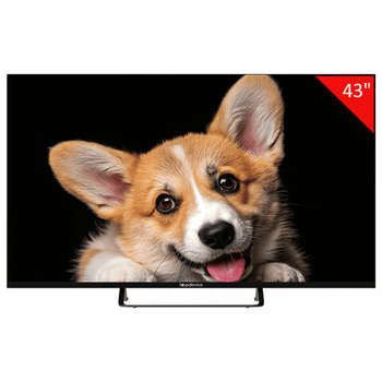 Телевизор TOPDEVICE TDTV43CS03U_BK, 43'' , 3840x2160, 4K, 16:9, SmartTV, Wi-Fi, Bluetooth, черный