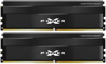 Оперативная память Silicon Power Память DDR5 2x16GB 6000MHz SP032GXLWU60AFDE Xpower Zenith RTL Gaming PC5-48000 CL30 DIMM 288-pin 1.35В kit single rank с радиатором Ret