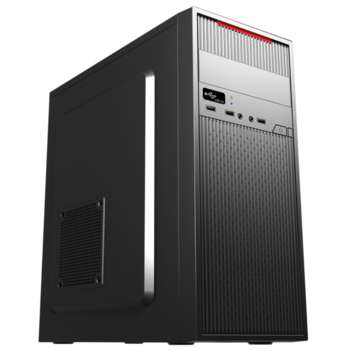 Корпус ACD для ПК Citadel 102N ATX, Black, 80mm rear FAN, w/o PSU