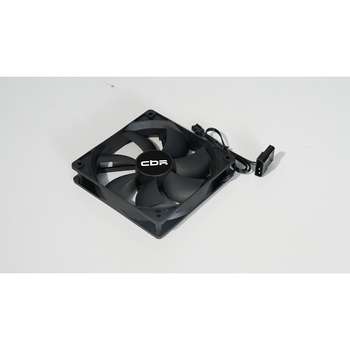 Кулер Вентилятор для корпуса CBR-CF-12025-1200B, 120*120*25мм, 3-pin+molex, 1200 RPM, 36 CFM, 25 dBA