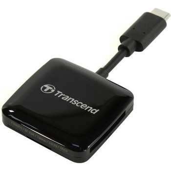 Картридер Transcend Micro SecureDigital RDC3 SD/microSD Card Reader, USB 3.2 Gen 1, Black, Type C TS-RDC3