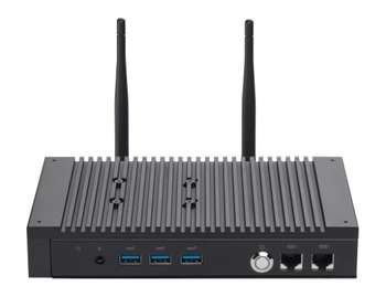 Компьютер, рабочая станция ASUS MINI PC PL64-B-S5126MN [90MR00V1-M003Y0] Core i5-1235U, fanless, Iris Xe Graphics, 2xDDR4 SO-DIMM , 3xUSB 3.2 Gen2 Typ