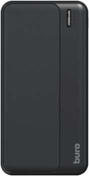 Внешний аккумулятор BURO Мобильный аккумулятор BPF10A 10000mAh QC3.0/PD3.0 22.5W 3A 2xUSB-A/USB-C черный