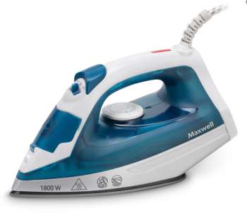 Утюг MAXWELL MW-3056 1800Вт белый/синий