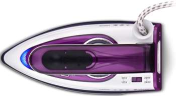 Утюг VITEK дорожный VT-8305 1000Вт белый/фиолетовый