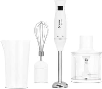 Блендер VITEK погружной VT-8534 800Вт белый
