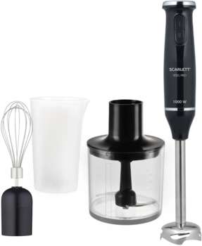 Блендер SCARLETT погружной SC-HB42F12 1000Вт черный