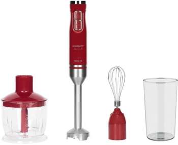 Блендер SCARLETT погружной SC-HB42F68 1600Вт красный