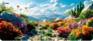 Аксессуары для мыши CACTUS Коврик для мыши Desert landscape 900x400x3мм