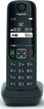 Телефон GIGASET Трубка доп. Dect AS690HX черный для AS690