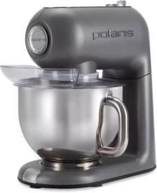 Кухонная машина POLARIS PKM 2203L планетар.вращ. 2300Вт серый