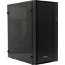 Корпус MINITOWER  mATX W/PSU с окном 2xUSB+USB3.0 HD аудио черный с RGB подсветкой mEVO-9301 EX283754RUS EXEGATE