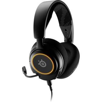 Наушники STEELSERIES Arctis Nova 3 Wired RGB Gaming Headset Black