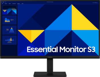 Samsung Монитор 27" S27D300GAI, 16:9, IPS, FHD, 5ms, 250cd, 100Hz, VGA, HDMI