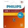 Карта памяти Philips Micro SecureDigital 16GB High Speed  microSDHC Class 10 90MB/s