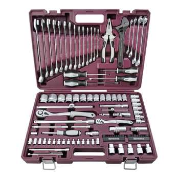 Набор инструментов THORVIK TS101 Набор инструмента универсальный 1/4", 1/2"DR, 101 предмет