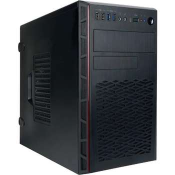 Корпус InWin Mini Tower EMR065 Black 600W PM-600ATX U3.0*2+U2.0*2+A+intrusion switch mATX  [6196819]