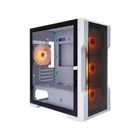 Корпус 1STPLAYER TRILOBITE T3-G ARGB White / mATX / 4x120mm ARGB fans / T3-G-WH-4F7-W