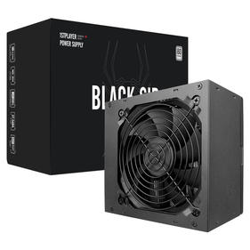 Блок питания 1STPLAYER BLACK.SIR 500W / ATX 2.4, APFC, 80 PLUS Standard, Double Forward, 120mm fan, non-modular / SR-500W