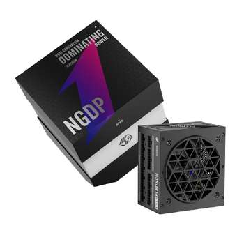 Блок питания 1STPLAYER NGDP PLATINUM 1000W Black / ATX3.0, APFC, 80 PLUS Platinum, LLC+DC-DC, full Japan solid-state caps, 120mm fan, full modular / HA-1000BA3-BK
