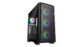 Корпус COUGAR Uniface X RGB V2 Black, 4x140mm ARGB PWM Fan, ARGB PWM Fan Hub, без БП, E-ATX / CGR-5C78B-X-RGB-V2