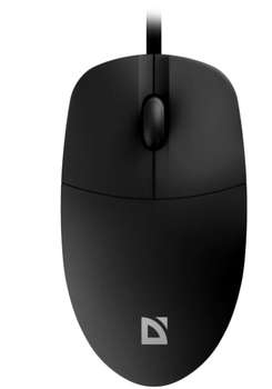 Мышь DEFENDER проводная  Azora MB-241 USB, черный, 3D, 1200dpi, 1,8м, подсветка