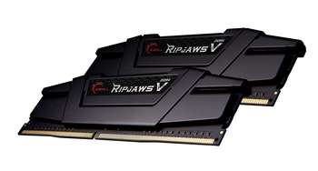 Оперативная память G.Skill Модуль памяти DDR4 RIPJAWS V 32GB  1.35V / F4-3600C16D-32GVKC / Classic Black