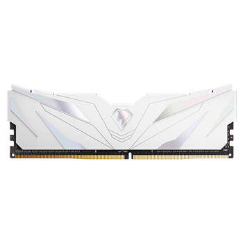 Оперативная память Netac Модуль памяти DDR4 Shadow II 16GB 3200MHz CL16 1.35V / NTSWD4P32SP-16W / White / with radiator